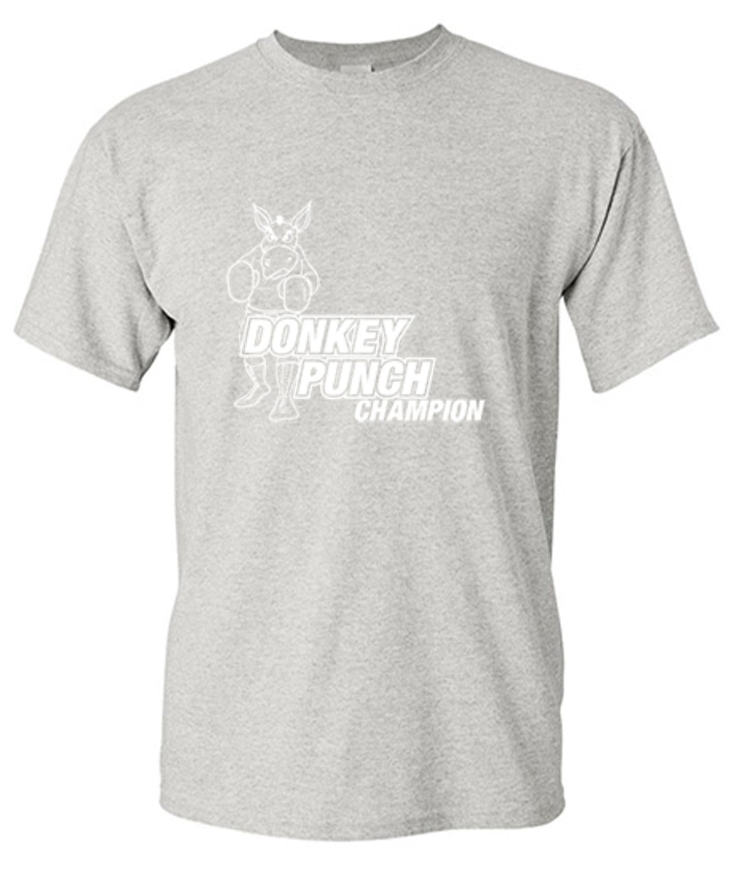 Funny T-Shirts design "Donkey Punch Champion"