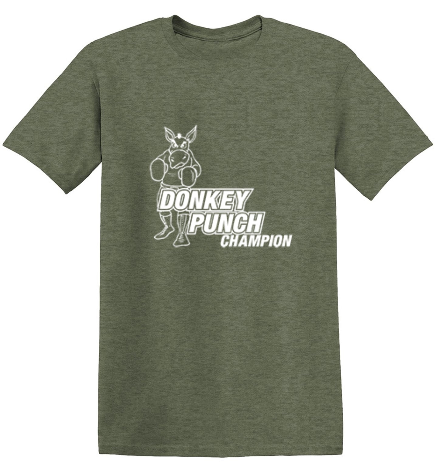 Funny T-Shirts design "Donkey Punch Champion"