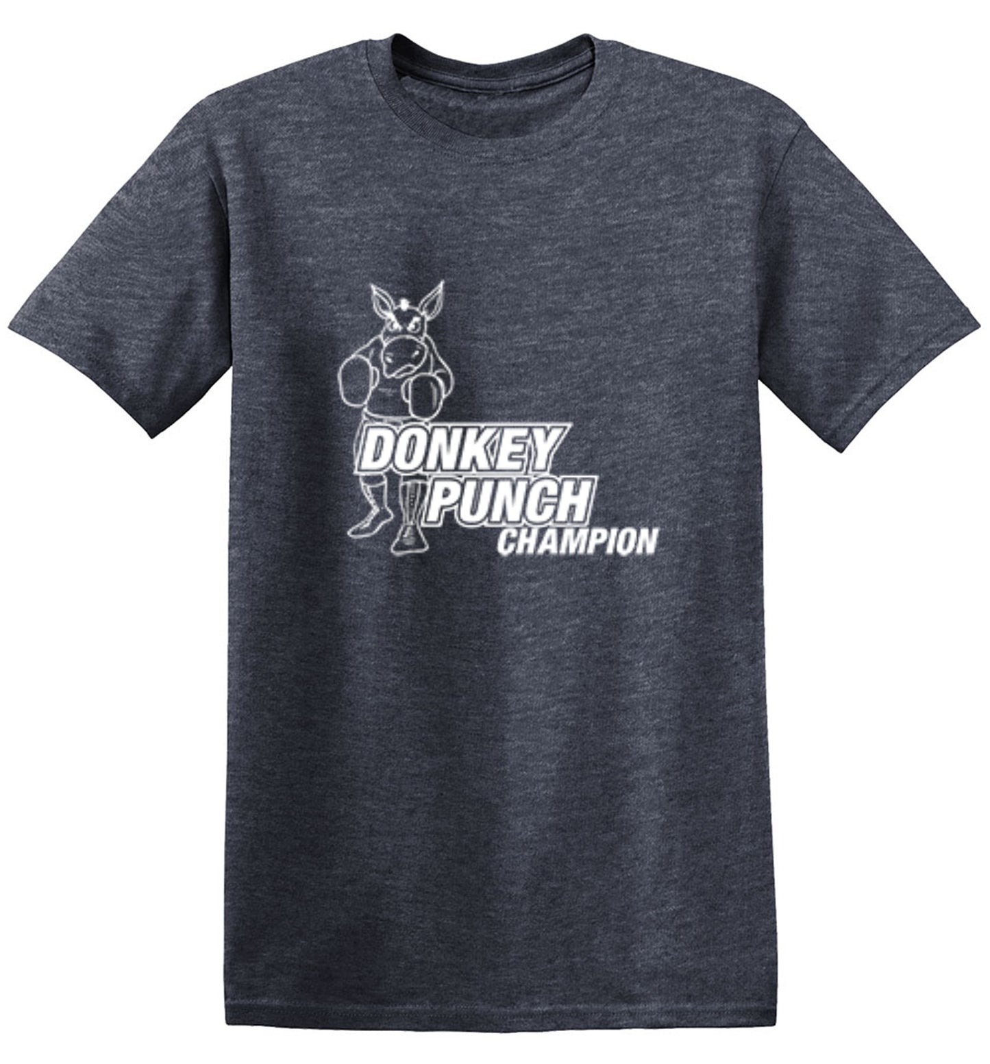 Funny T-Shirts design "Donkey Punch Champion"