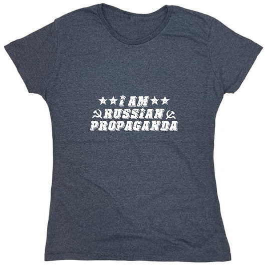 Funny T-Shirts design "I Am Russian Propaganda - Womens"