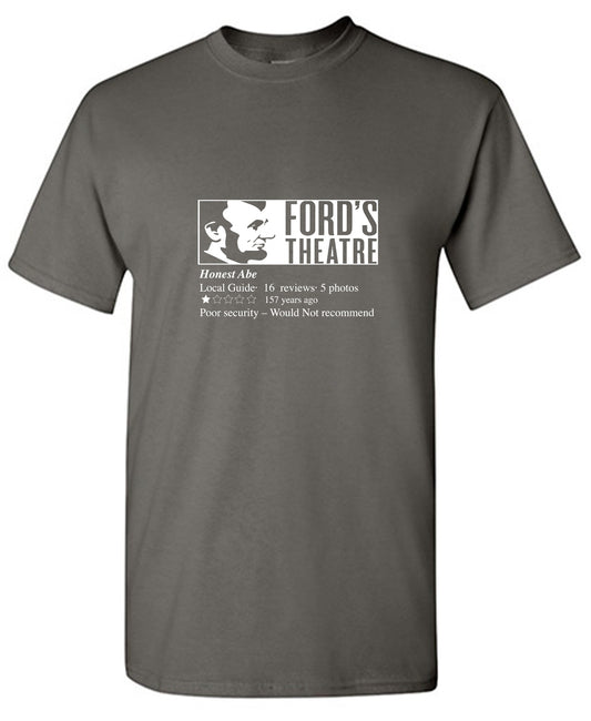Funny T-Shirts design "Ford's Theatre"