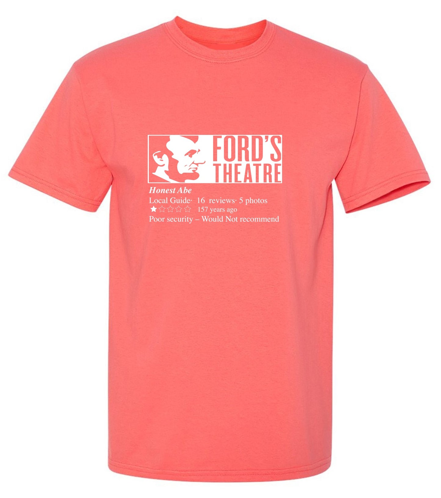 Funny T-Shirts design "Ford's Theatre"