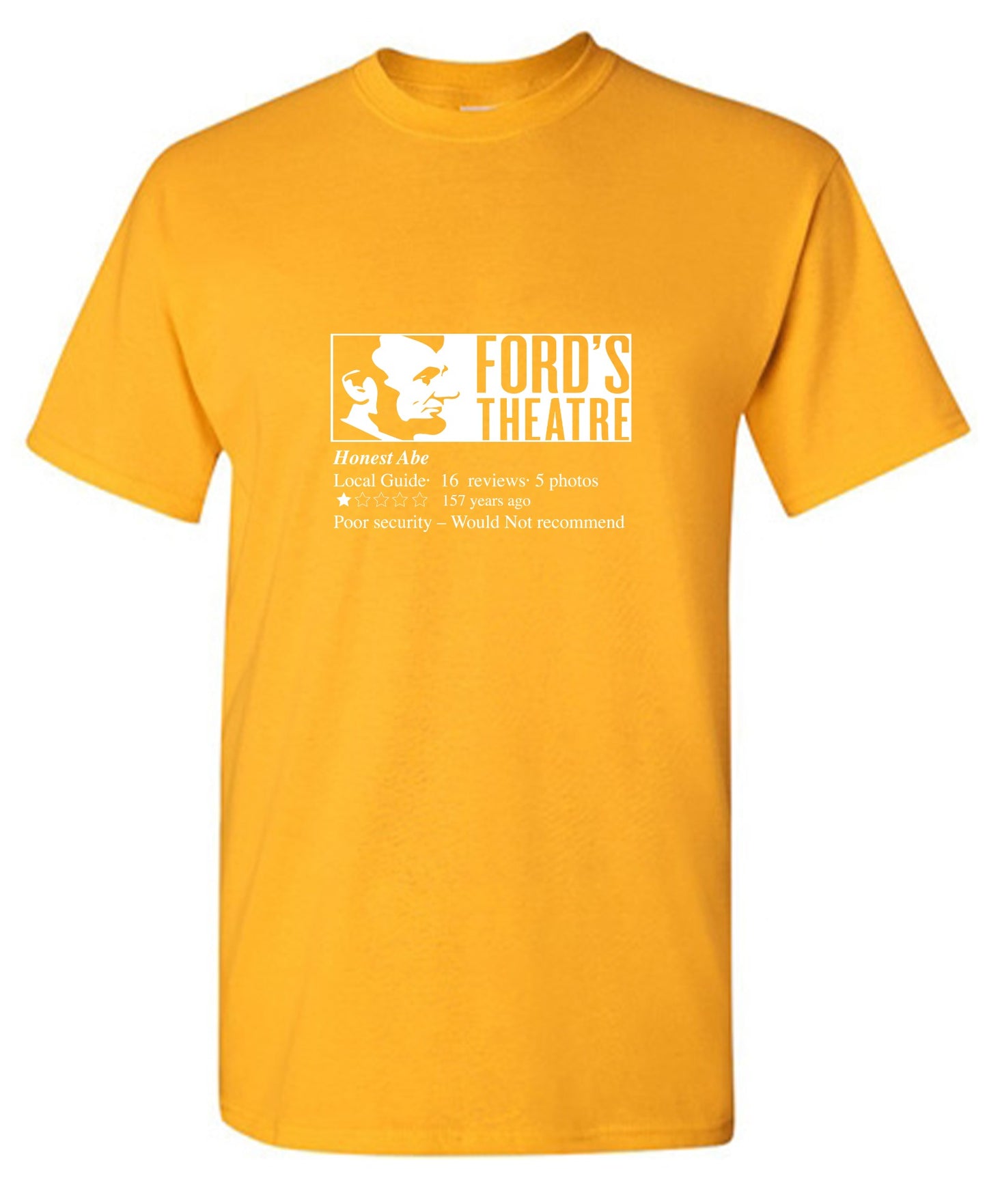 Funny T-Shirts design "Ford's Theatre"
