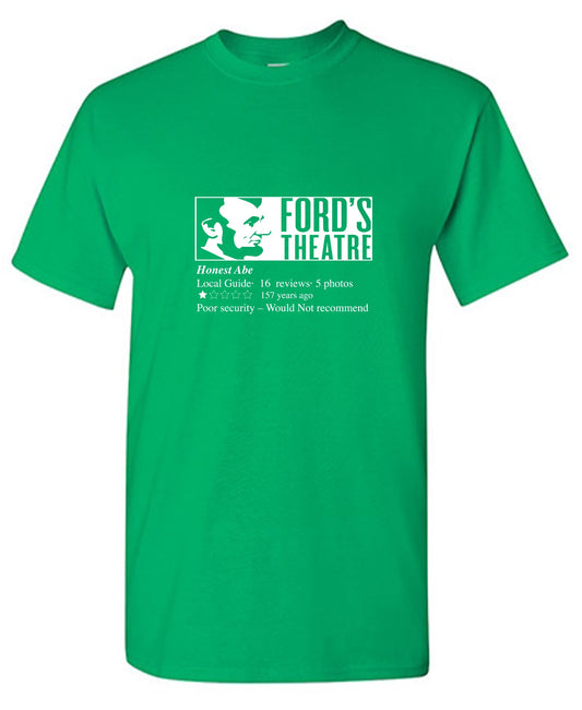 Ford's Theatre - Roadkill T-Shirts