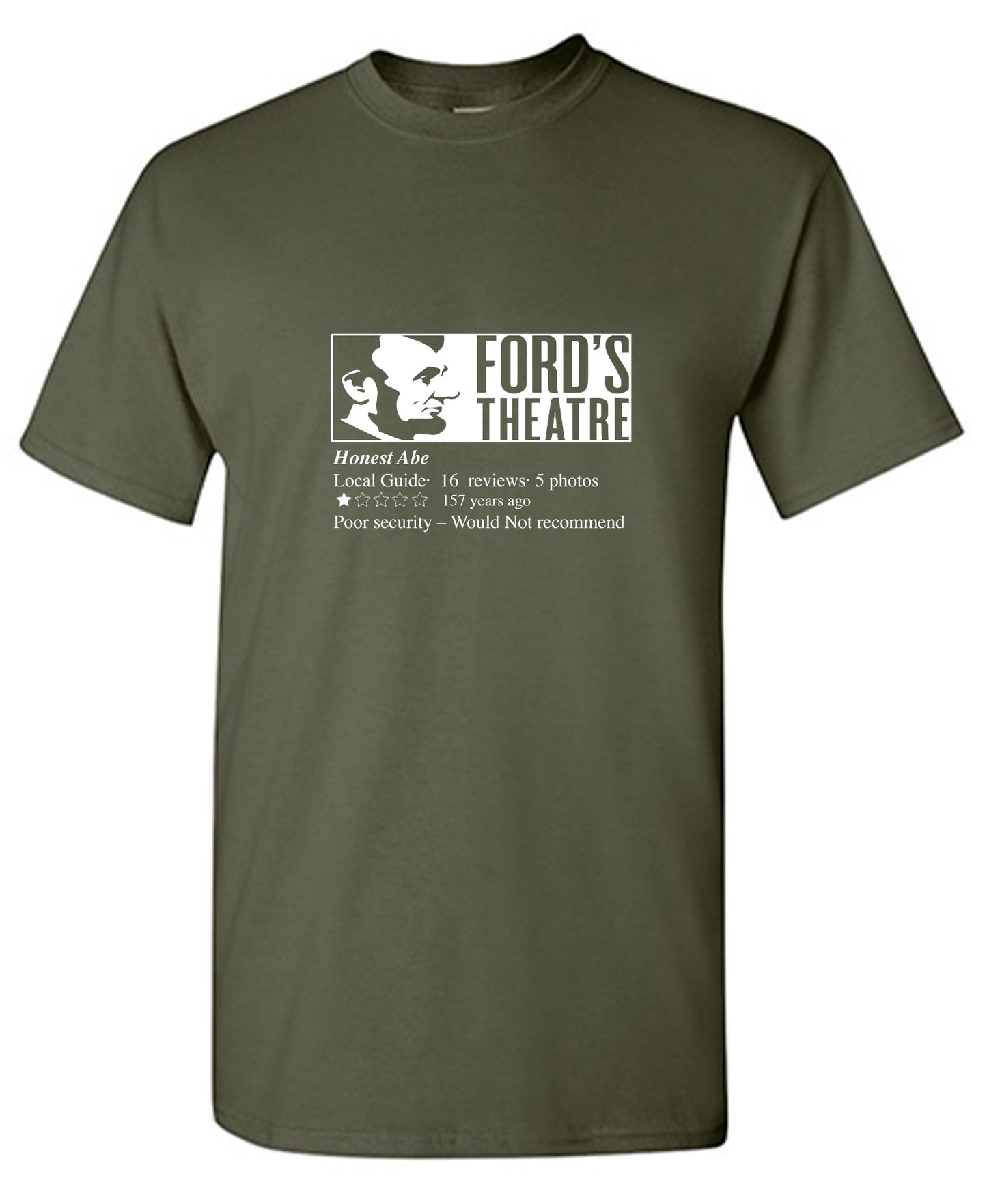 Funny T-Shirts design "Ford's Theatre"