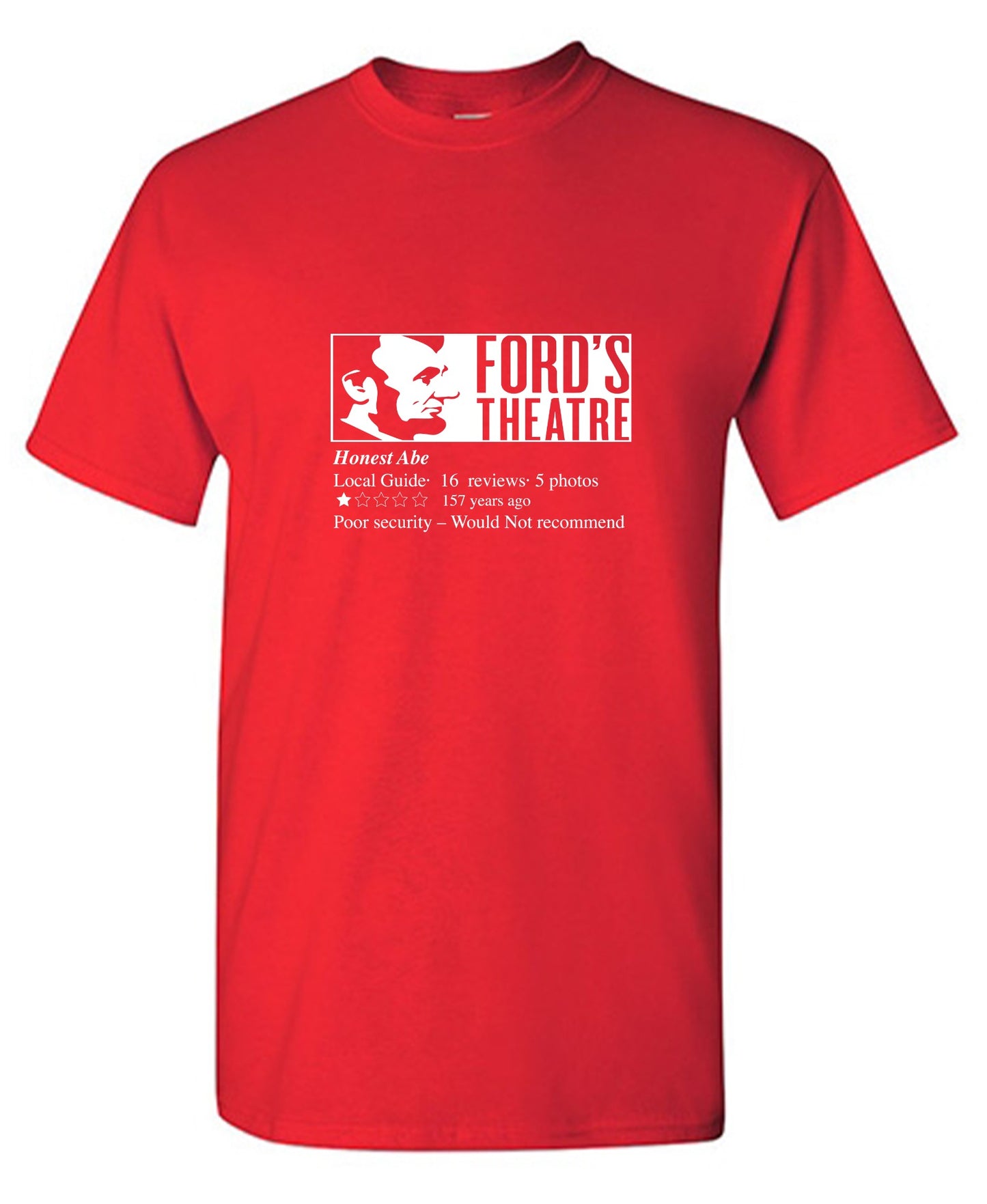 Funny T-Shirts design "Ford's Theatre"