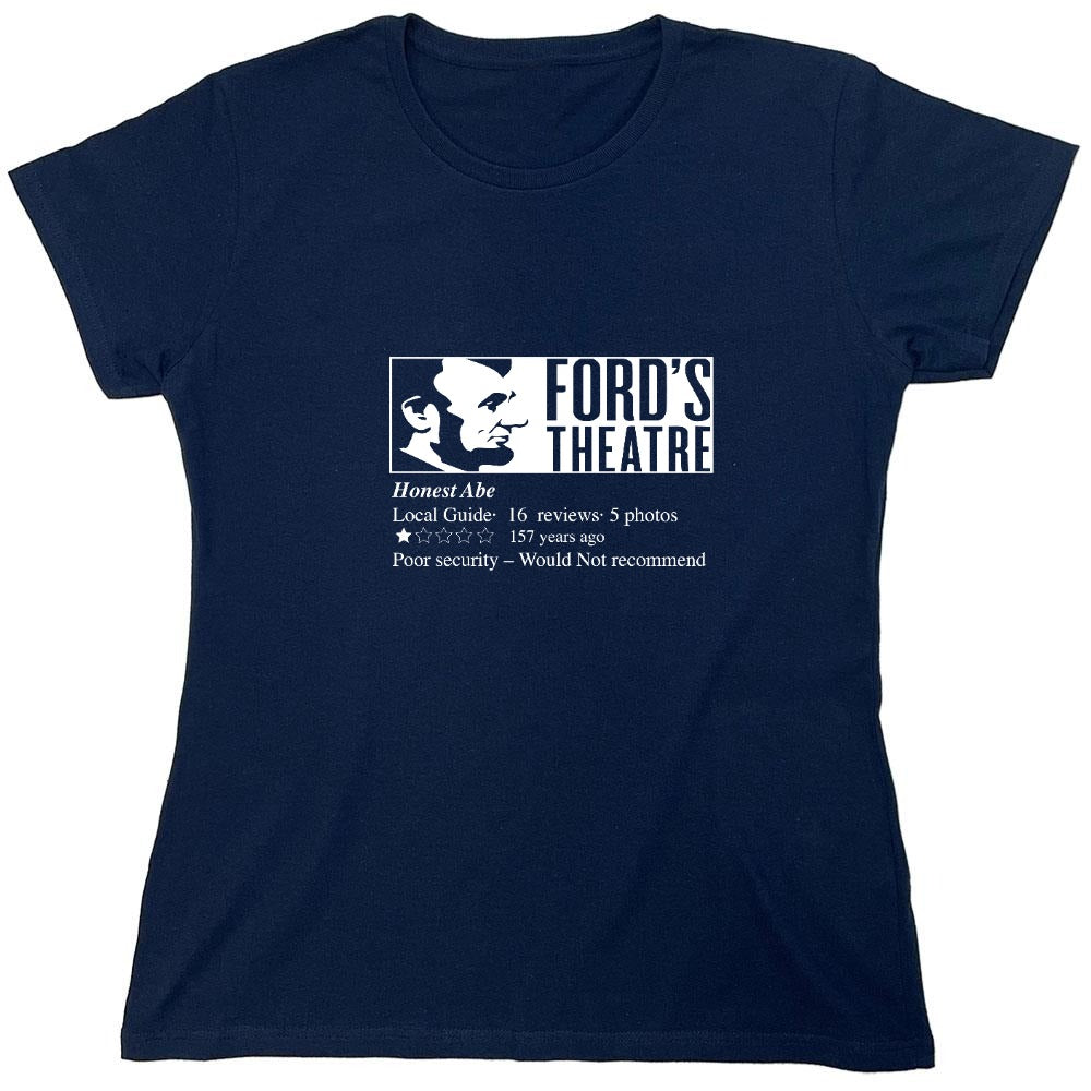 Funny T-Shirts design "Ford's Theatre - Womens"