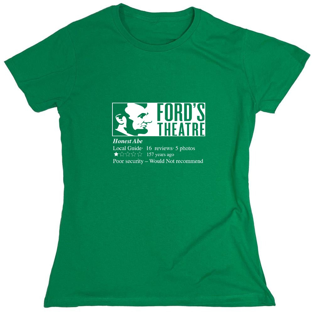 Funny T-Shirts design "Ford's Theatre - Womens"