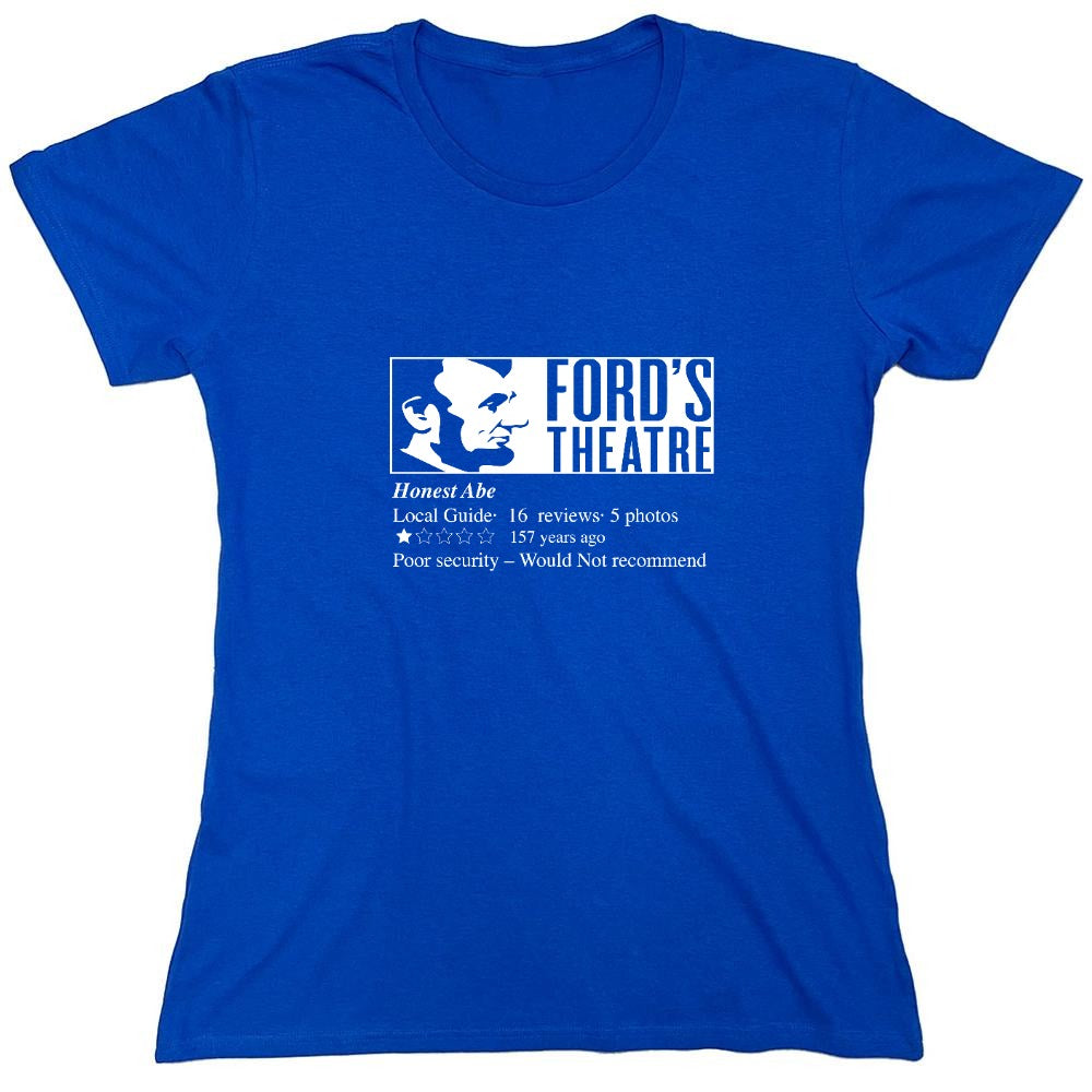 Funny T-Shirts design "Ford's Theatre - Womens"