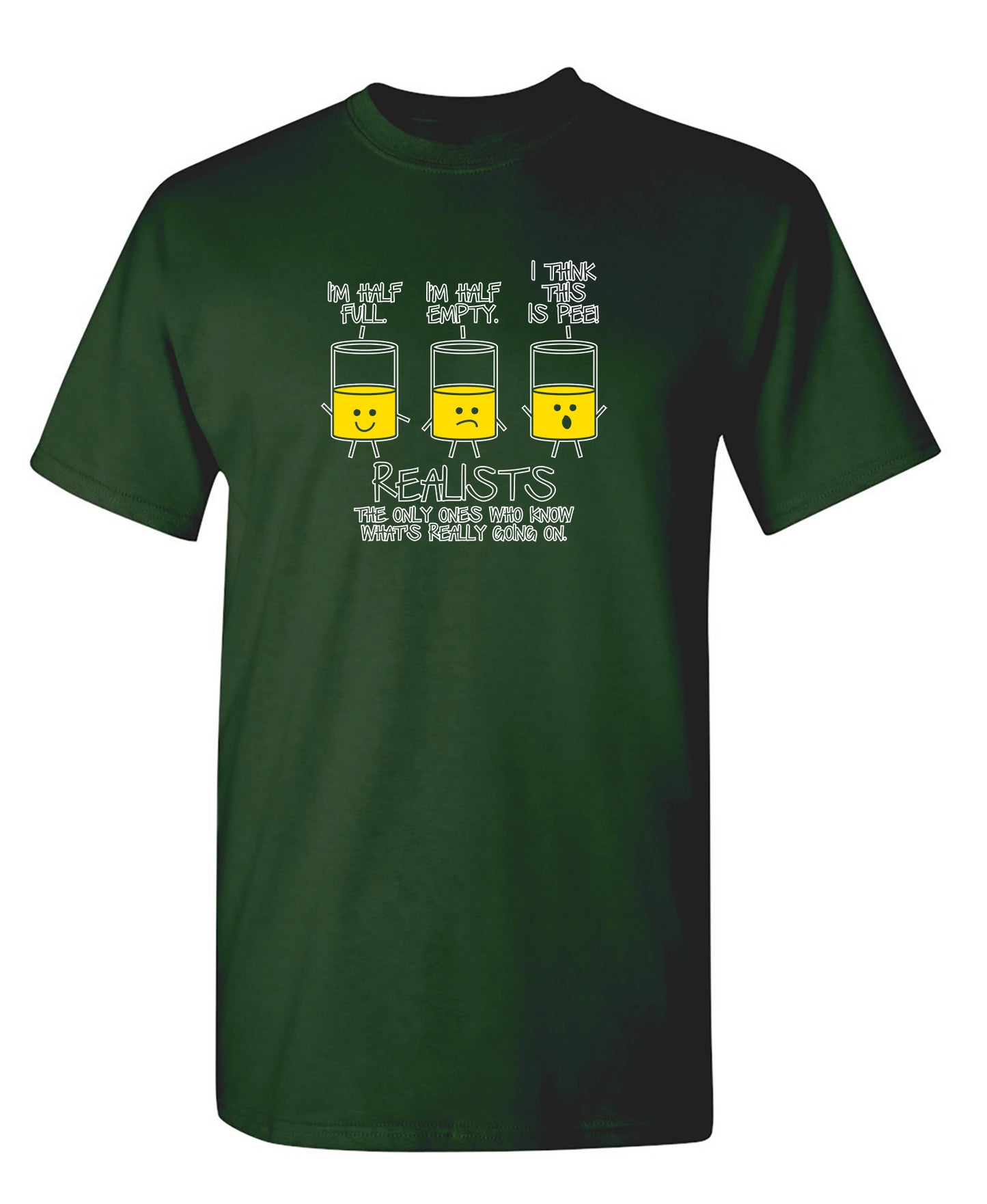 Funny T-Shirts design "Realists The Only Ones Who Knows What Is Going On"