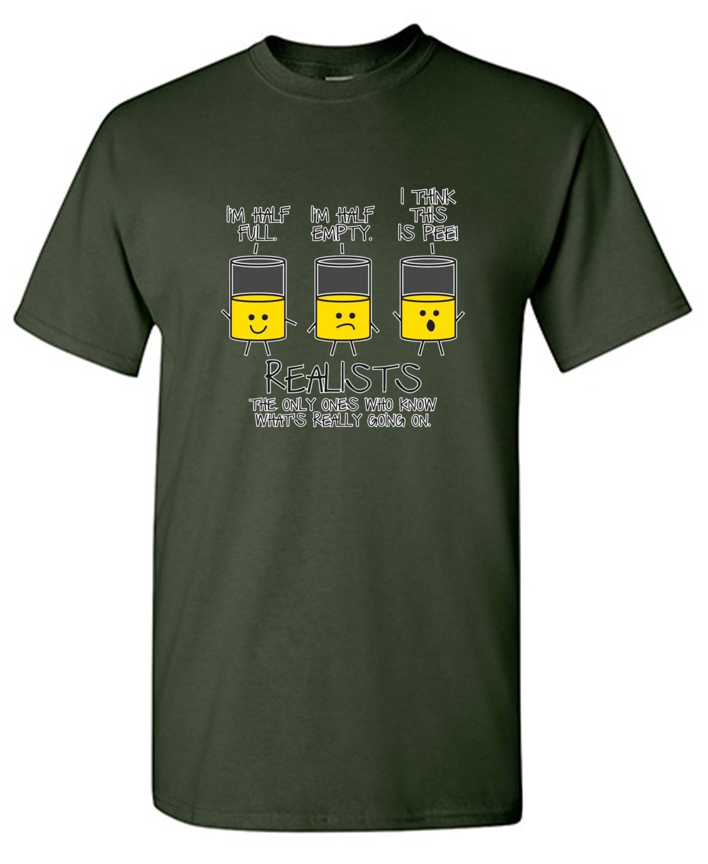 Funny T-Shirts design "Realists The Only Ones Who Knows What Is Going On"