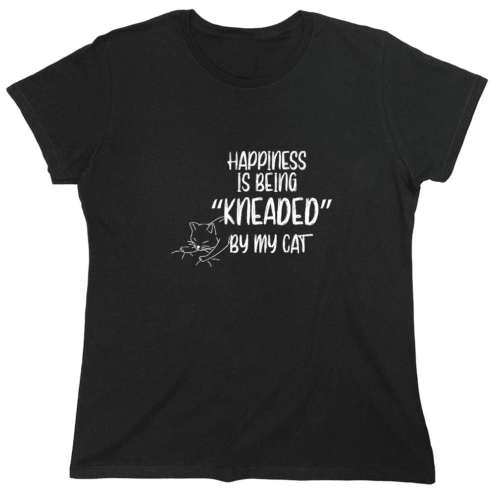 Funny T-Shirts design "KNEADED_CAT - Womens"