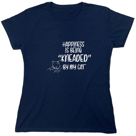 Funny T-Shirts design "KNEADED_CAT - Womens"