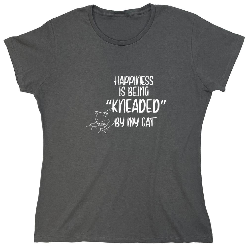Funny T-Shirts design "KNEADED_CAT - Womens"