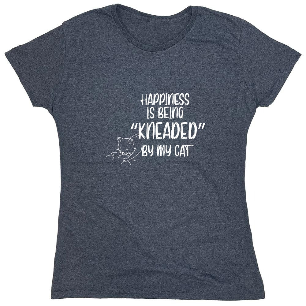 Funny T-Shirts design "KNEADED_CAT - Womens"