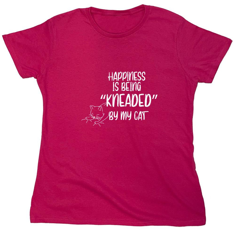 Funny T-Shirts design "KNEADED_CAT - Womens"
