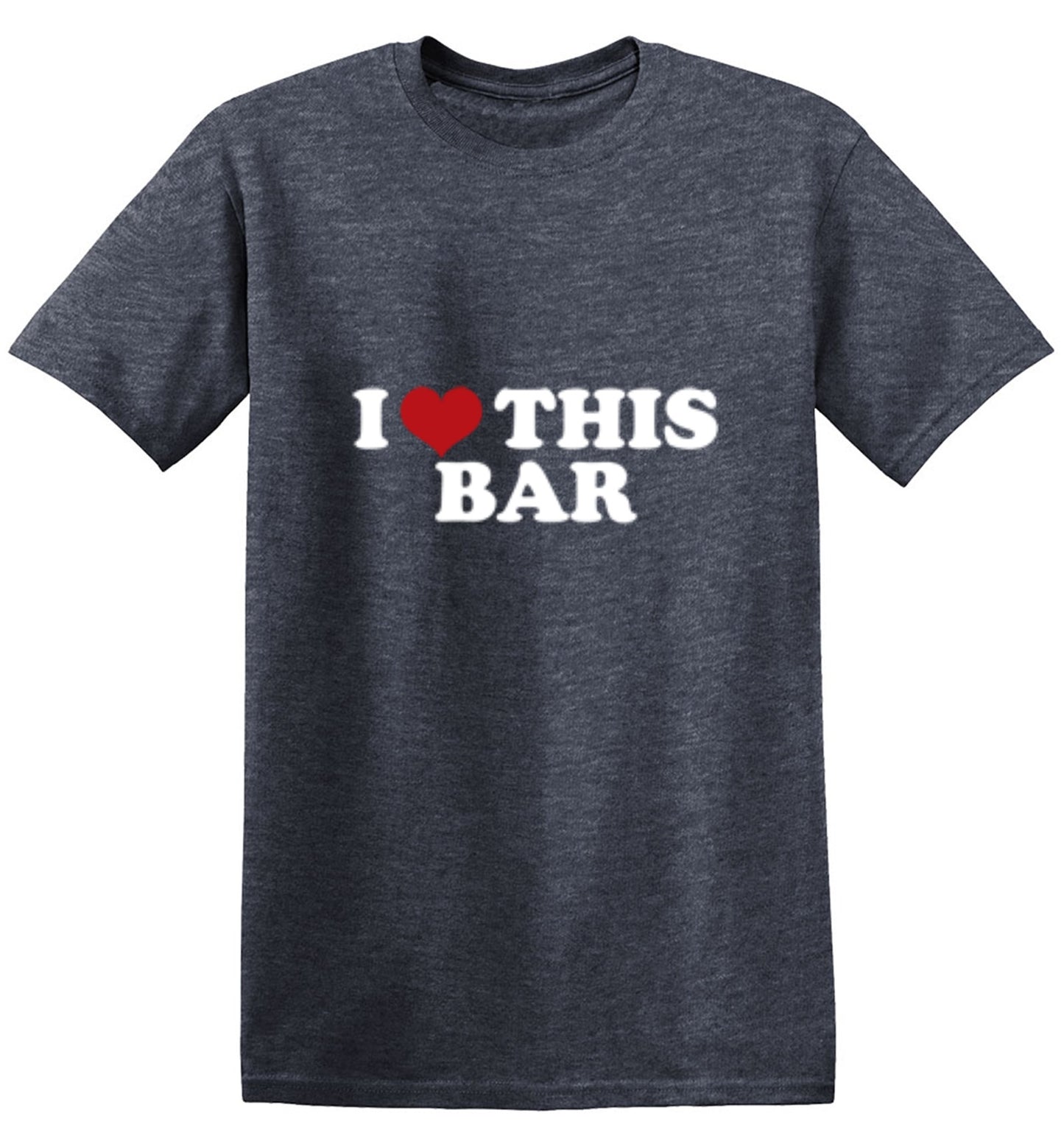 Funny T-Shirts design "I Love This Bar"