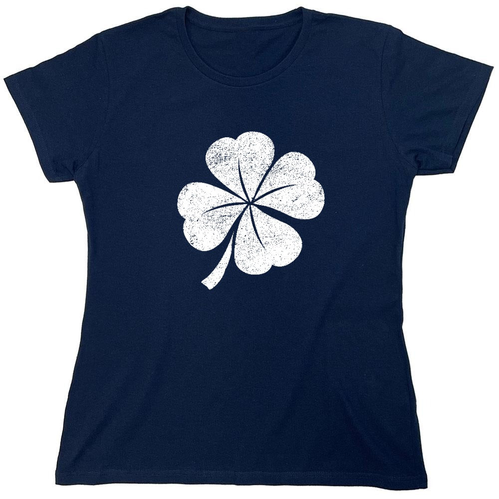 Funny T-Shirts design "4Leaf Clover 2024 Tshirt - Womens"