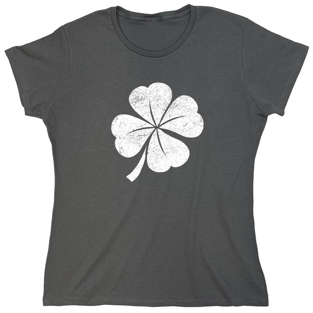 Funny T-Shirts design "4Leaf Clover 2024 Tshirt - Womens"