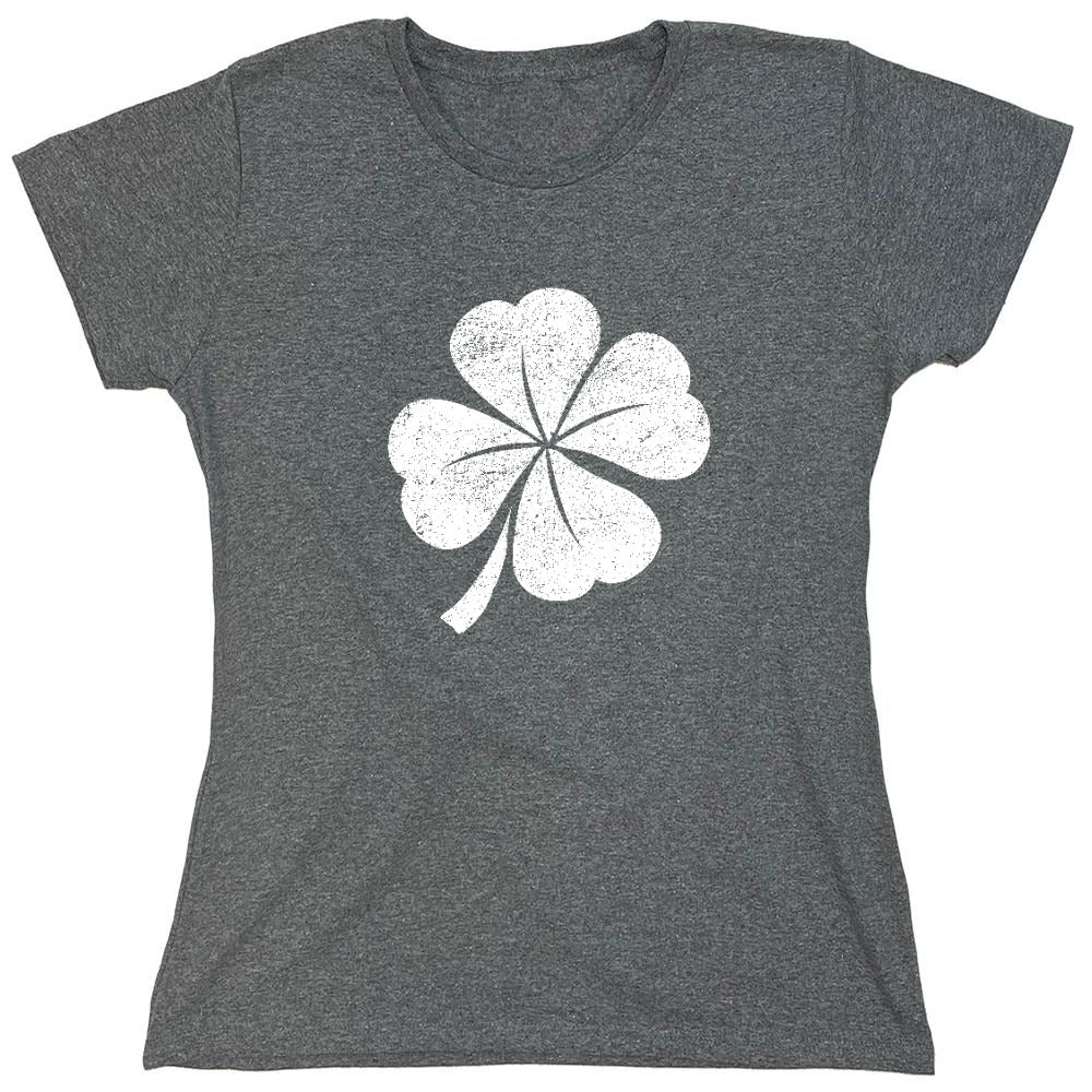 Funny T-Shirts design "4Leaf Clover 2024 Tshirt - Womens"