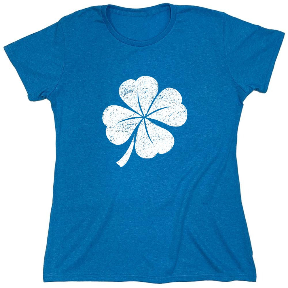 Funny T-Shirts design "4Leaf Clover 2024 Tshirt - Womens"