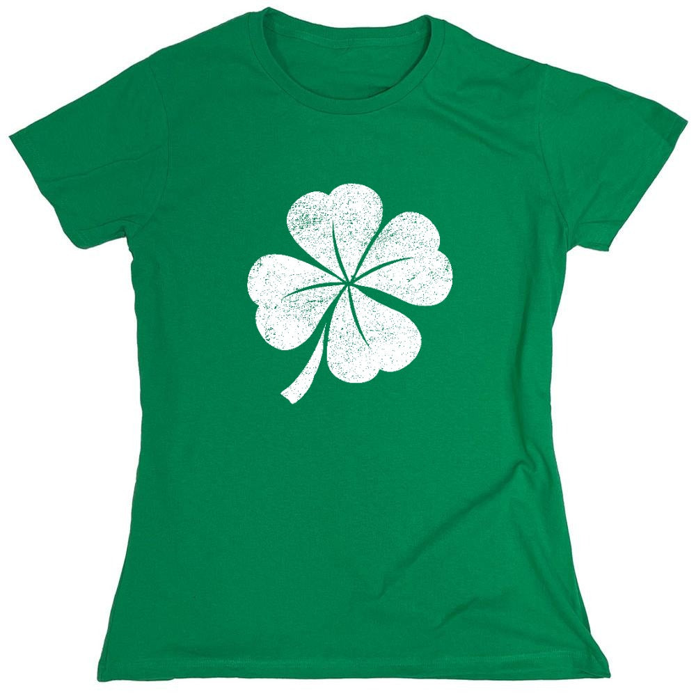 Funny T-Shirts design "4Leaf Clover 2024 Tshirt - Womens"