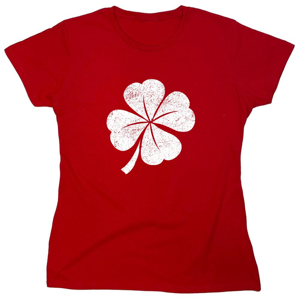 Funny T-Shirts design "4Leaf Clover 2024 Tshirt - Womens"
