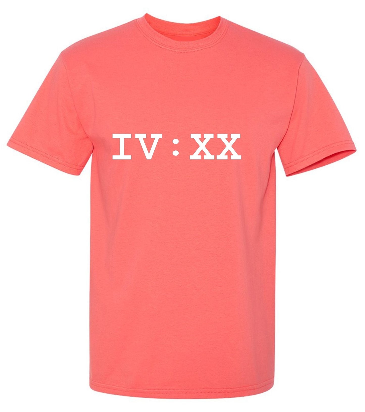 Funny T-Shirts design "IV:XX T-Shirt"