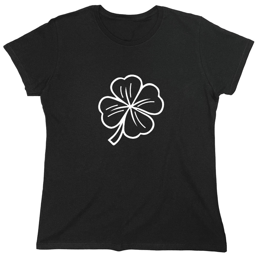 Funny T-Shirts design "VINTAGE CLOVER - Womens"