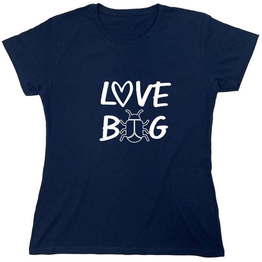 Funny T-Shirts design "LOVE BUG - Womens"