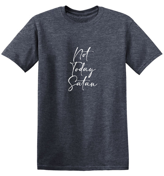 Funny T-Shirts design "Not Today Satan"