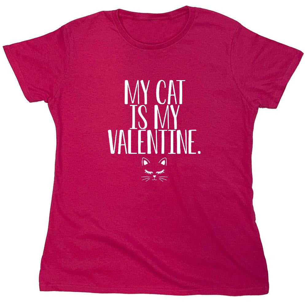 Funny T-Shirts design "CAT VALENTINE - Womens"
