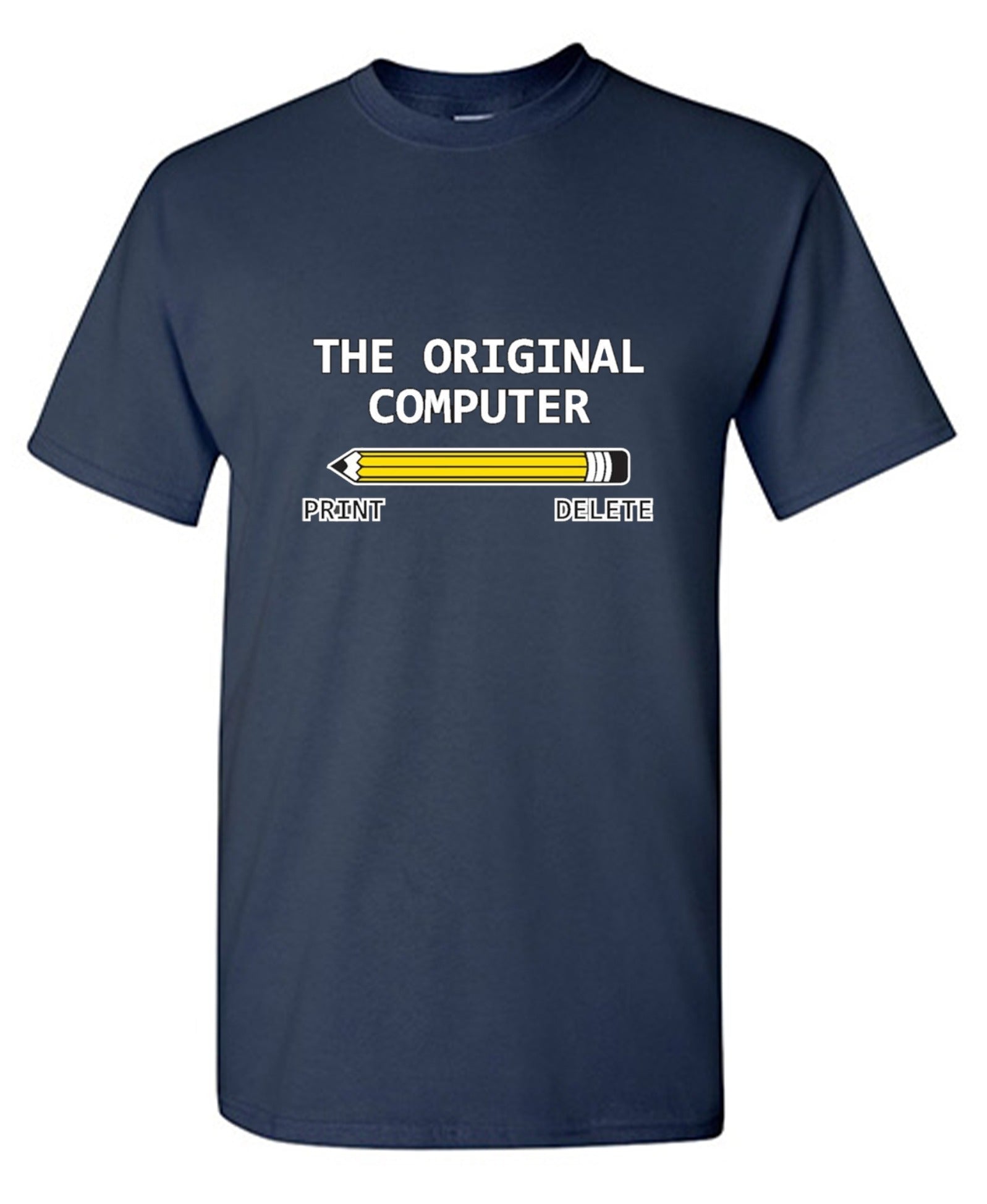 Funny T-Shirts design "The Original Computer"