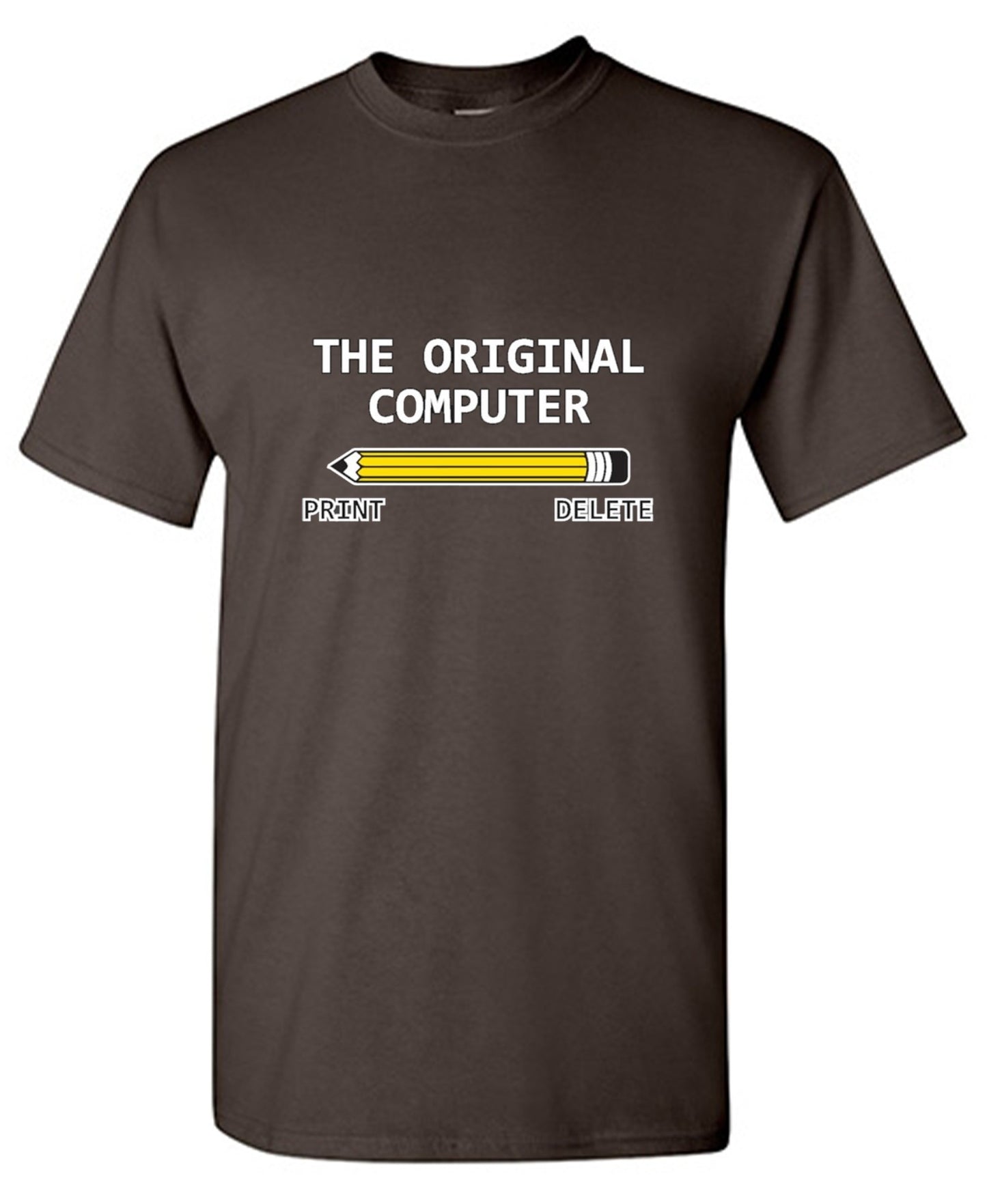 Funny T-Shirts design "The Original Computer"