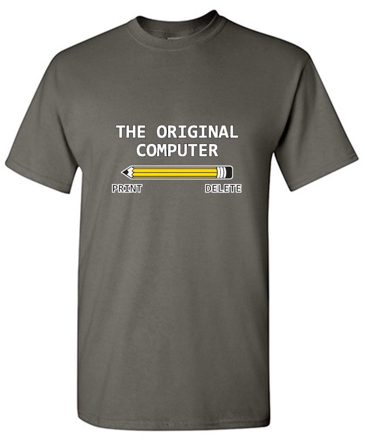 Funny T-Shirts design "The Original Computer"