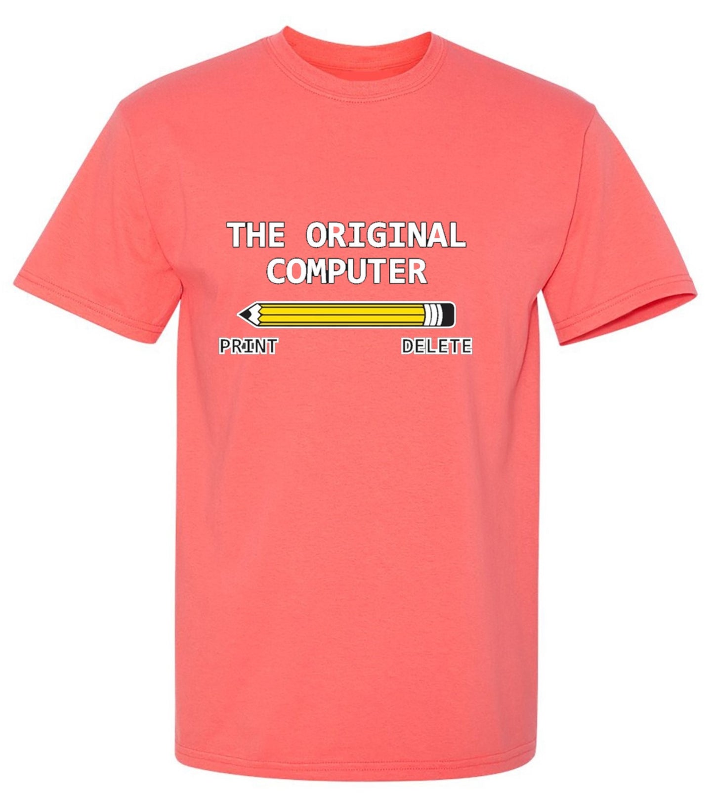 Funny T-Shirts design "The Original Computer"