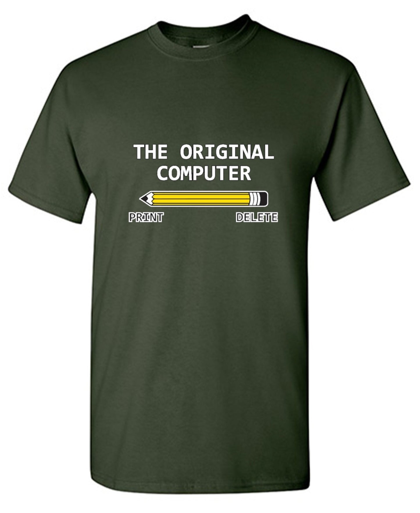Funny T-Shirts design "The Original Computer"