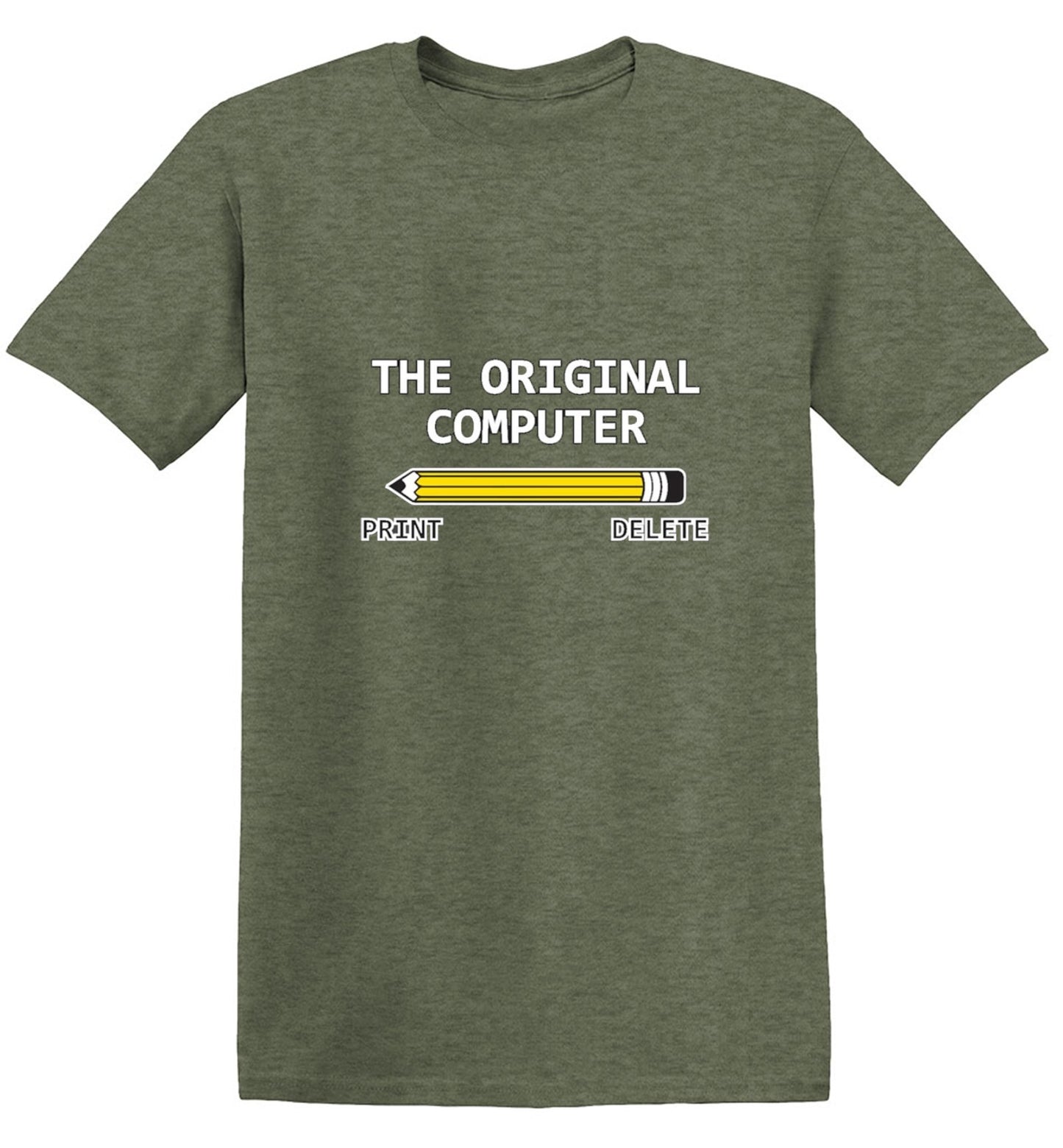 Funny T-Shirts design "The Original Computer"