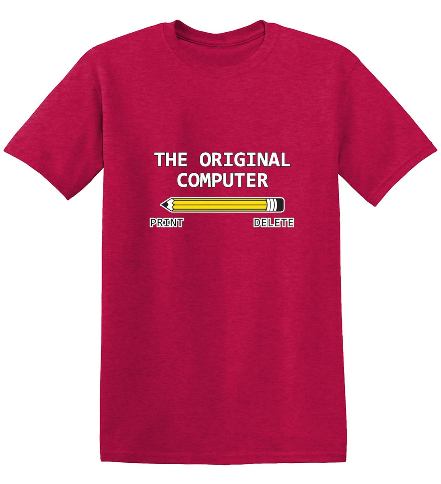 Funny T-Shirts design "The Original Computer"