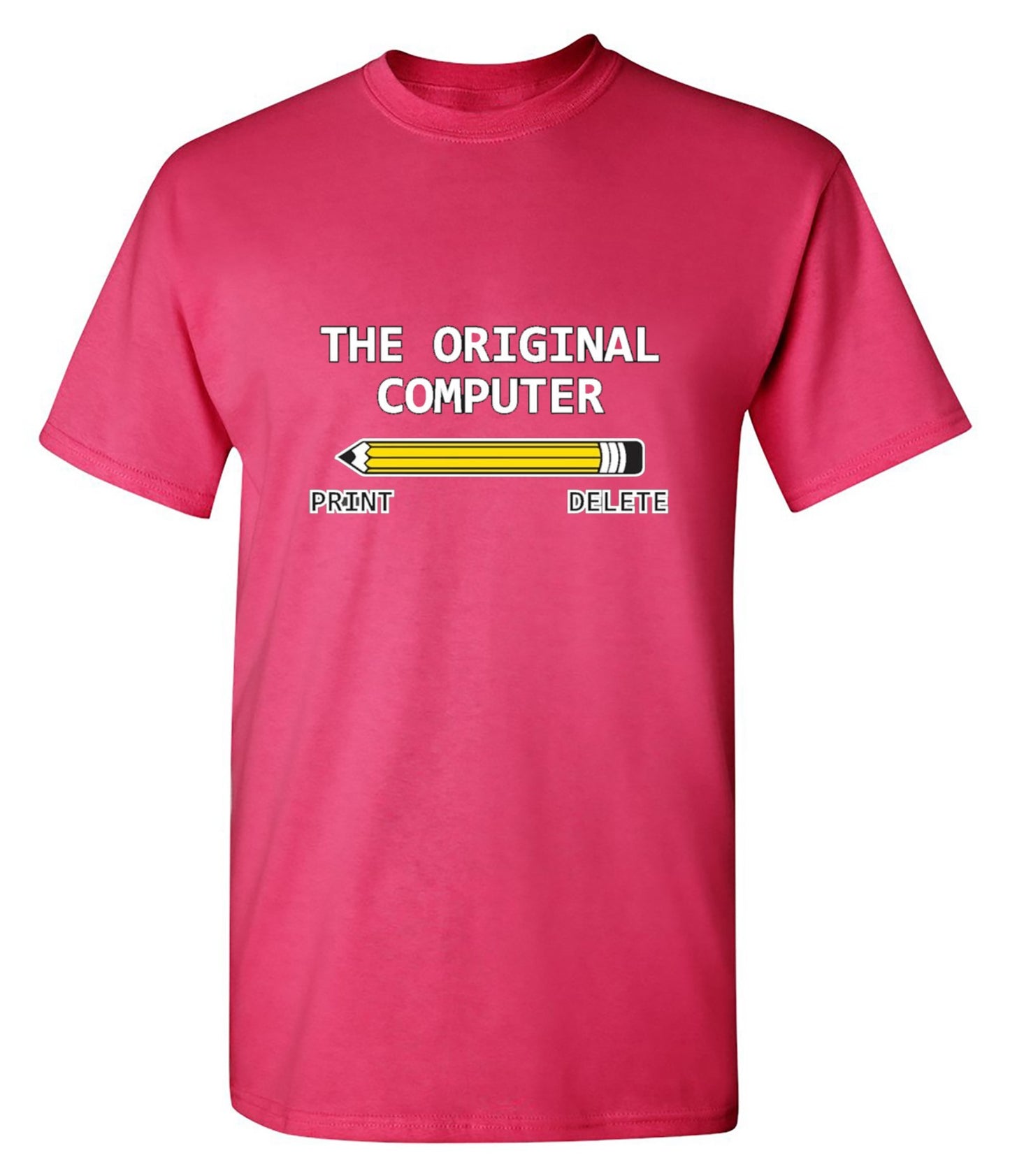 Funny T-Shirts design "The Original Computer"