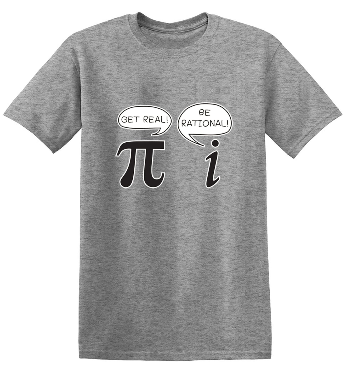 Funny T-Shirts design "Get Real Be Rational"