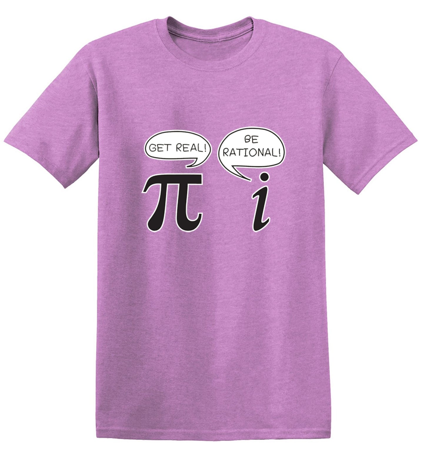 Funny T-Shirts design "Get Real Be Rational"