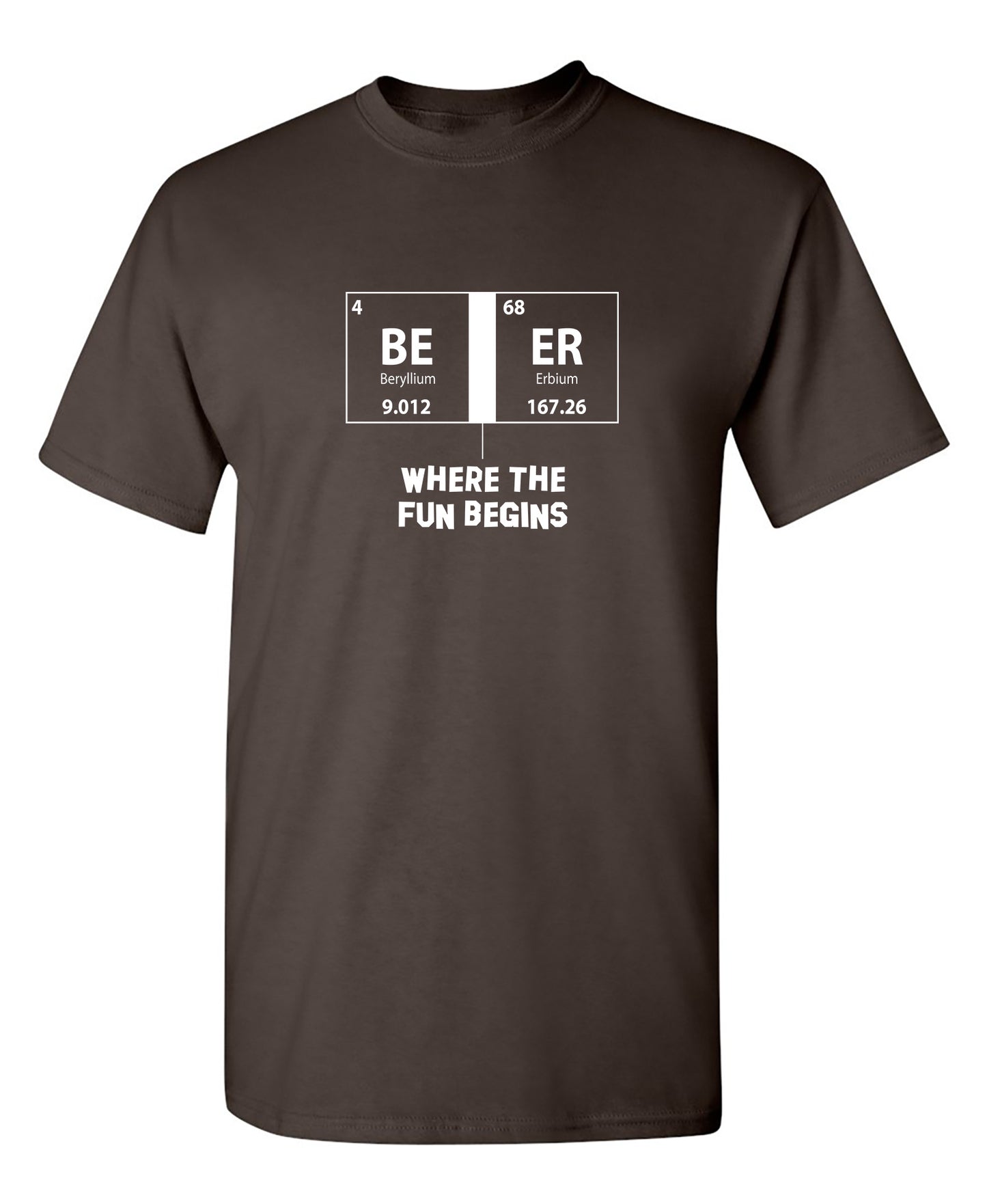 Beer Where The Fun Begins - Funny T Shirts & Graphic Tees