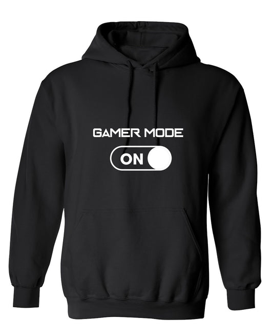 Funny T-Shirts design "Gamer Mode On - Hoodie"