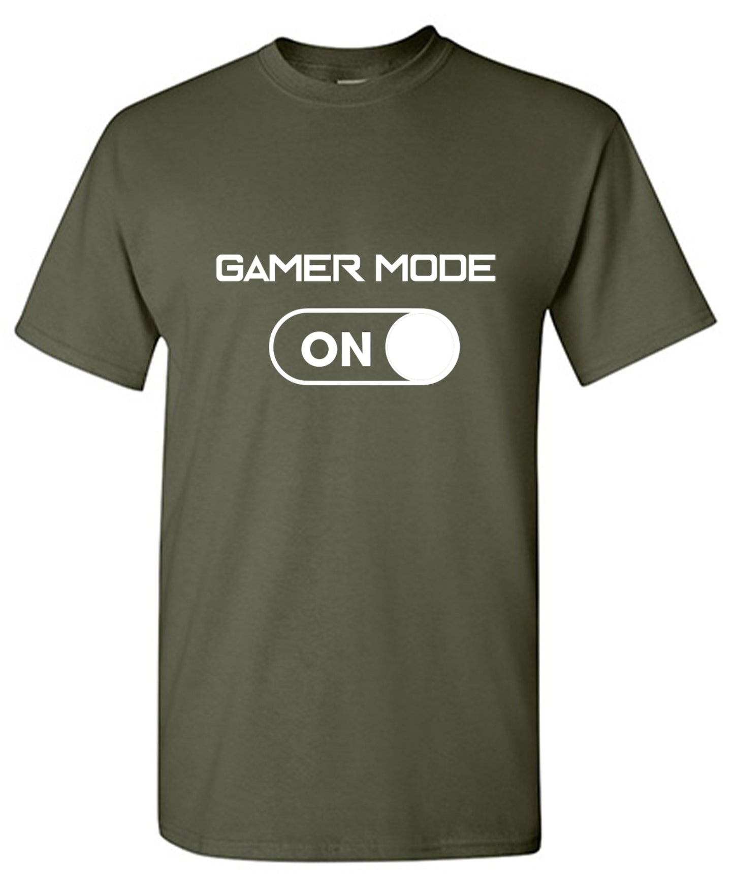 Funny T-Shirts design "Gamer Mode On"