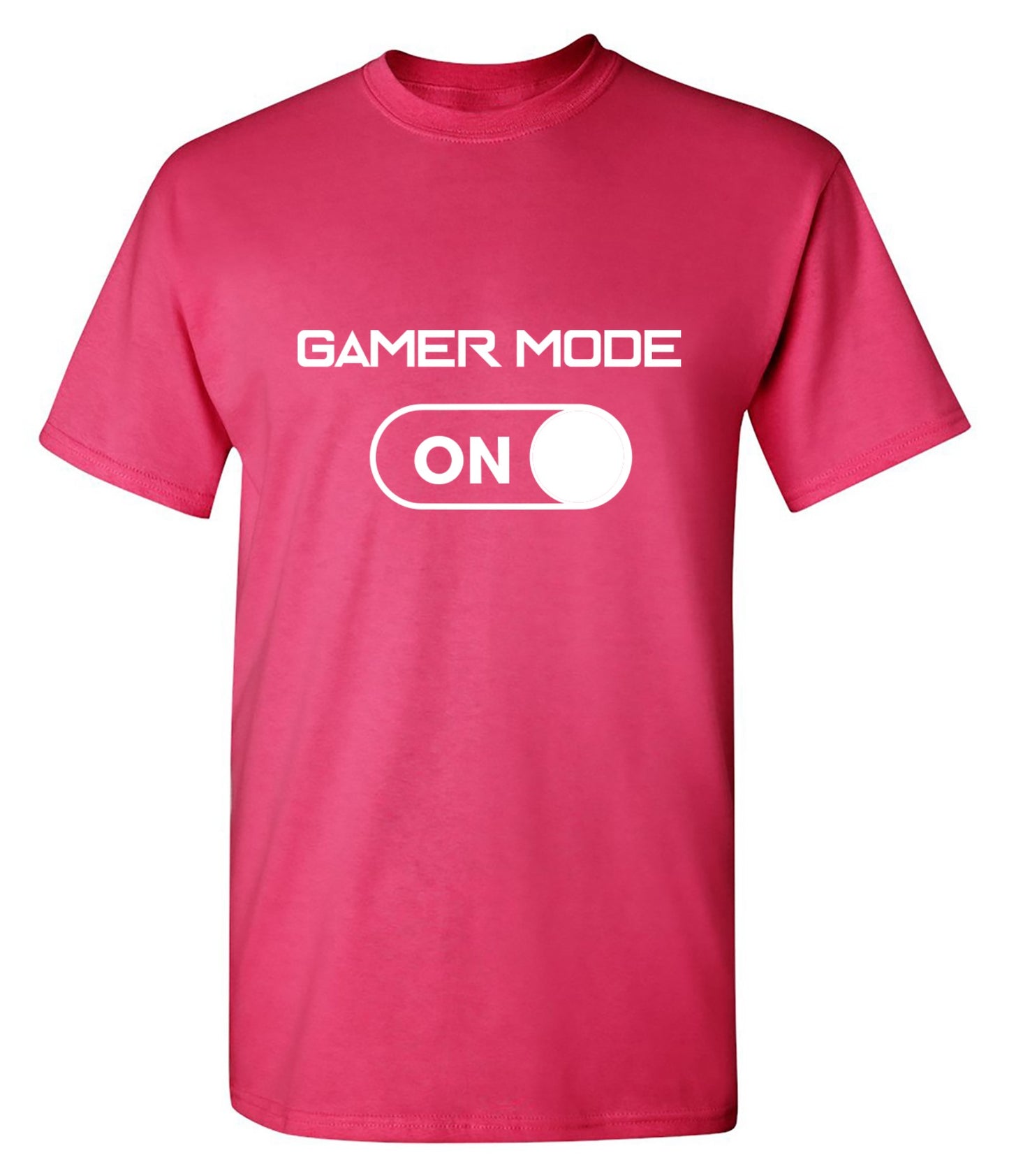 Funny T-Shirts design "Gamer Mode On"