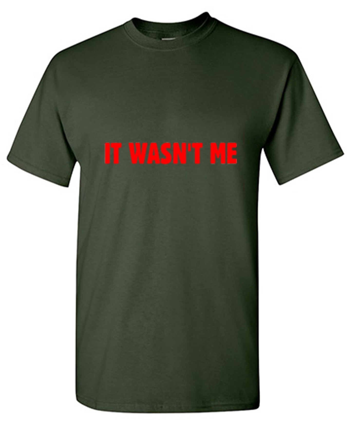 Funny T-Shirts design "It Wasn't Me - Youth"