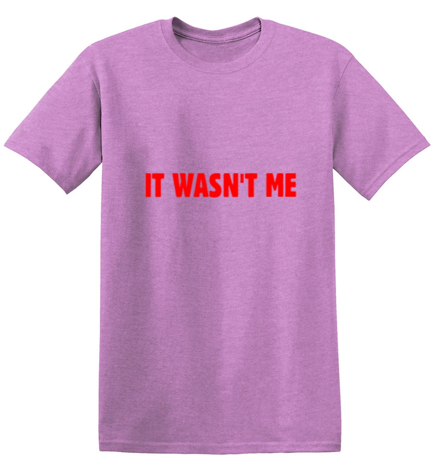 Funny T-Shirts design "It Wasn't Me - Youth"