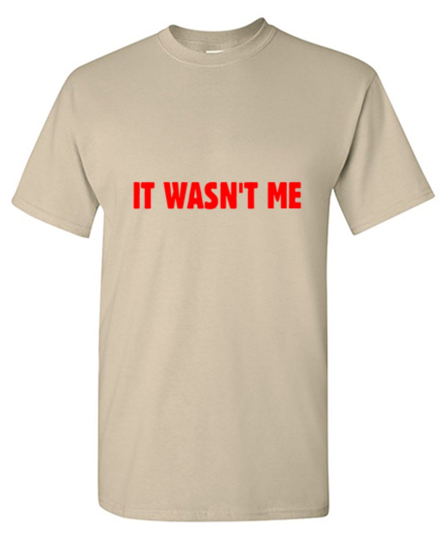 Funny T-Shirts design "It Wasn't Me - Youth"