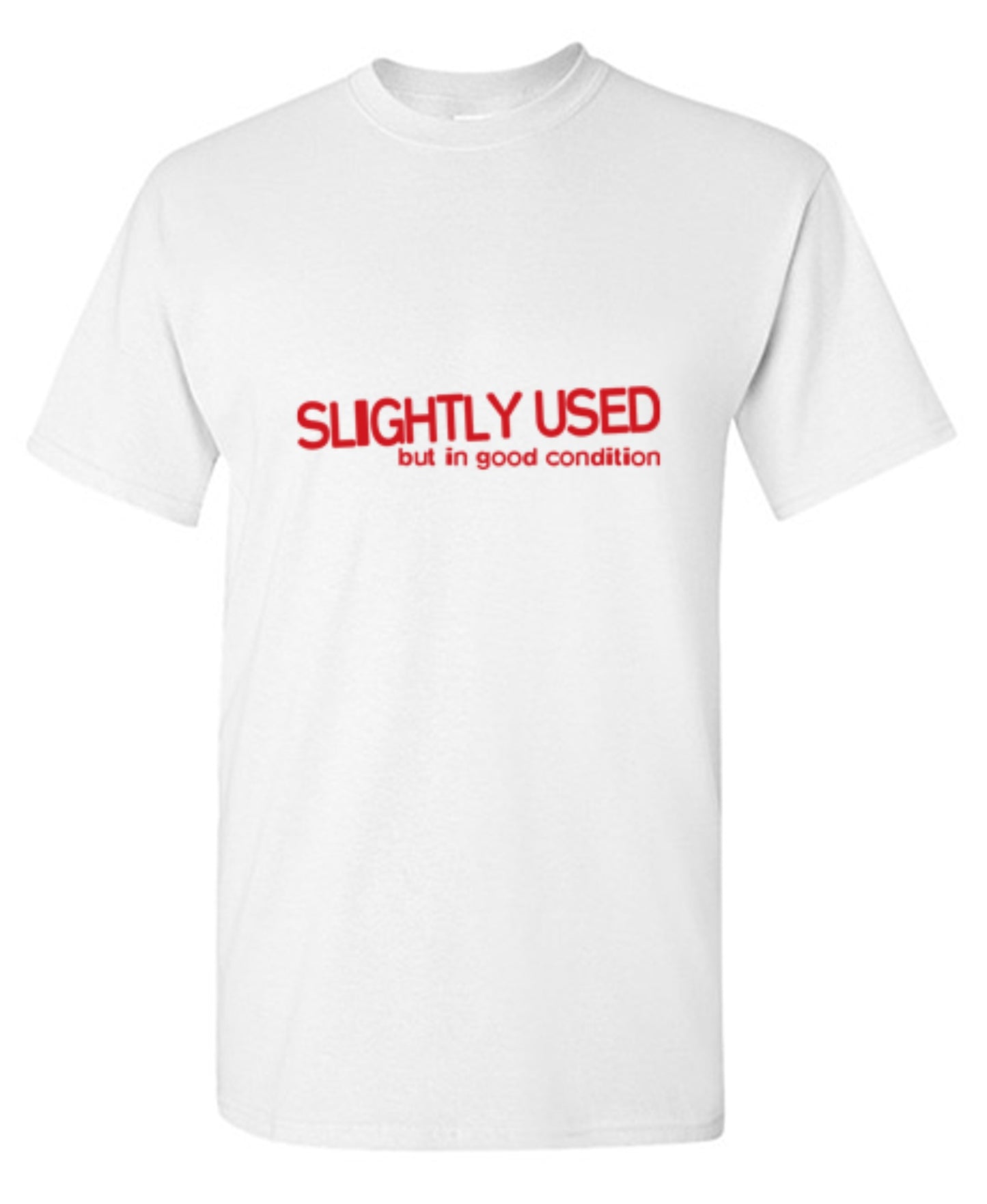 Funny T-Shirts design "Slightly Used But In Good Condition - Youth"